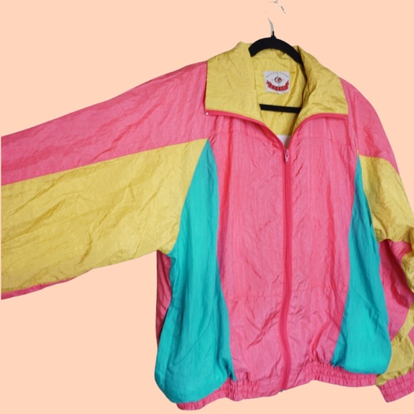 American Vintage Jackets & Blazers - Vintage colorblock windbreaker